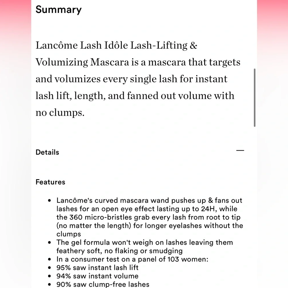 Lash Idôle Lash-Lifting Volumizing Mascara